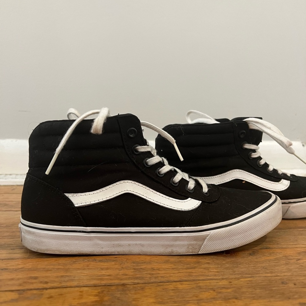 Vans high top sneakers